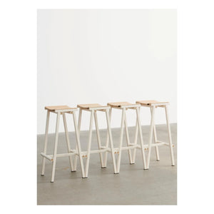 Hay - Taburete Alto de 75 cm 8 | Marfil