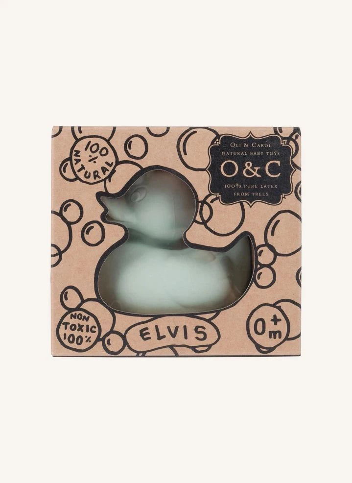 Oli & Carol - Patito de baño verde con agua
