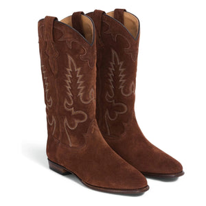 Shiloh Heritage - Botines de gamuza nocturnos | Terracota