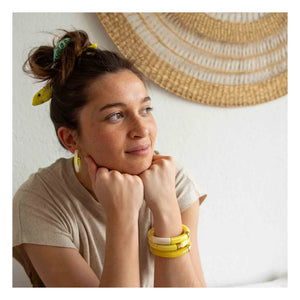 Parabaya - Pulsera Riviera Amarilla 3 | Amarillo