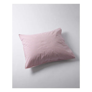 Suite 702 - Funda de almohada de algodón a rayas | Rosa