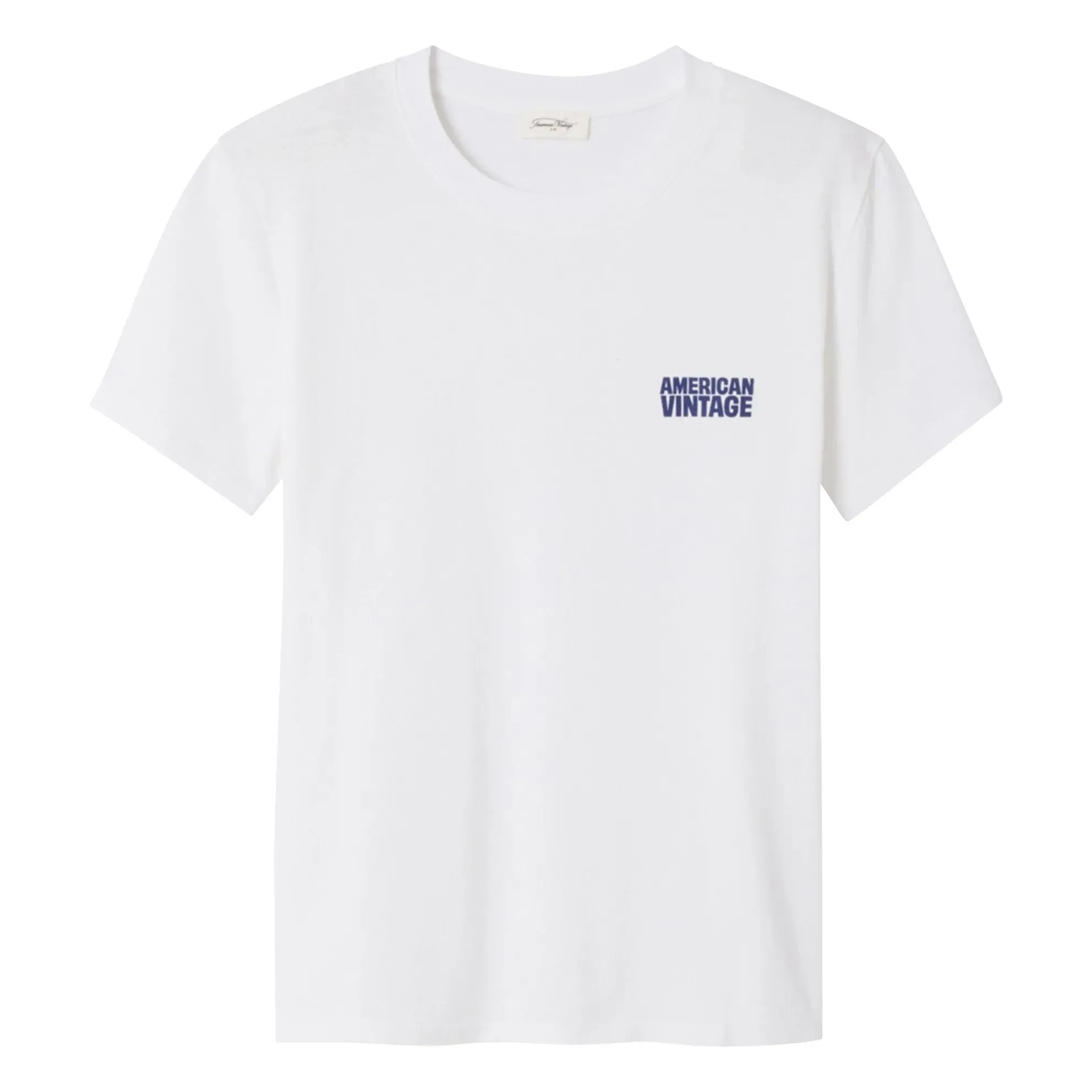 American Vintage - Camiseta de algodón Ykobow | Blanco