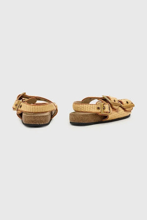 AllSaints Staffa Raffia Sandal para mujer