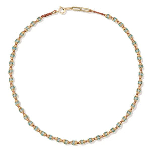 Tityaravy - Collar de topacio Kamilah | Azul