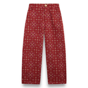 birinit - Ribera organik pamuk pantolon | Bordo