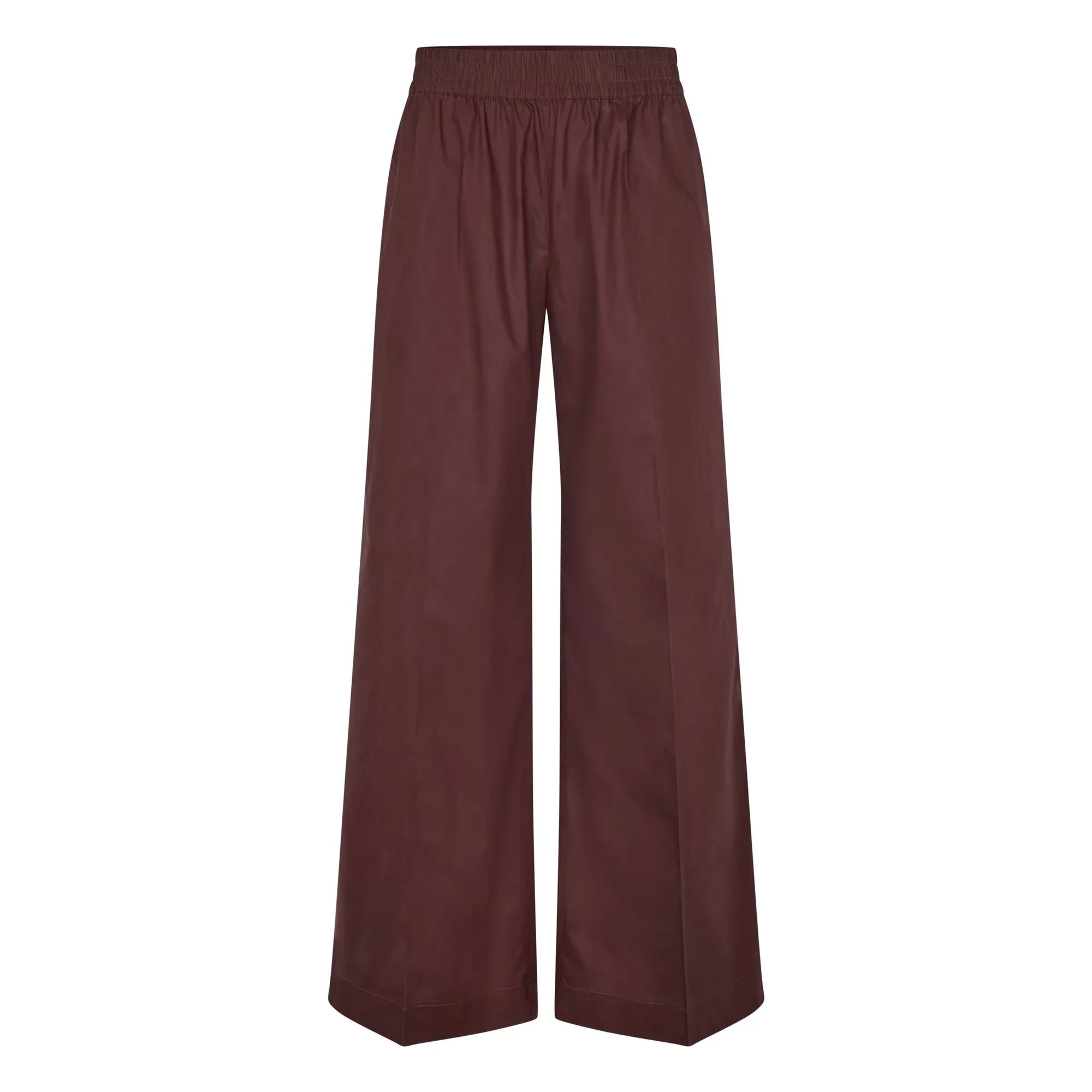 Samsoe Samsoe - Pantalones Sajulio de algodón orgánico | Marrón