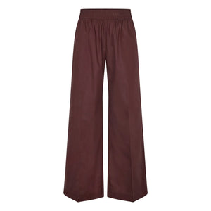 Samsoe Samsoe - Pantalones Sajulio de algodón orgánico | Marrón