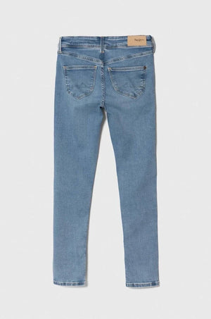 Pantalones vaqueros ajustados de tiro alto Pepe Jeans para niña