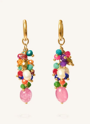 Palas - Pendientes Salsa | Multicolor