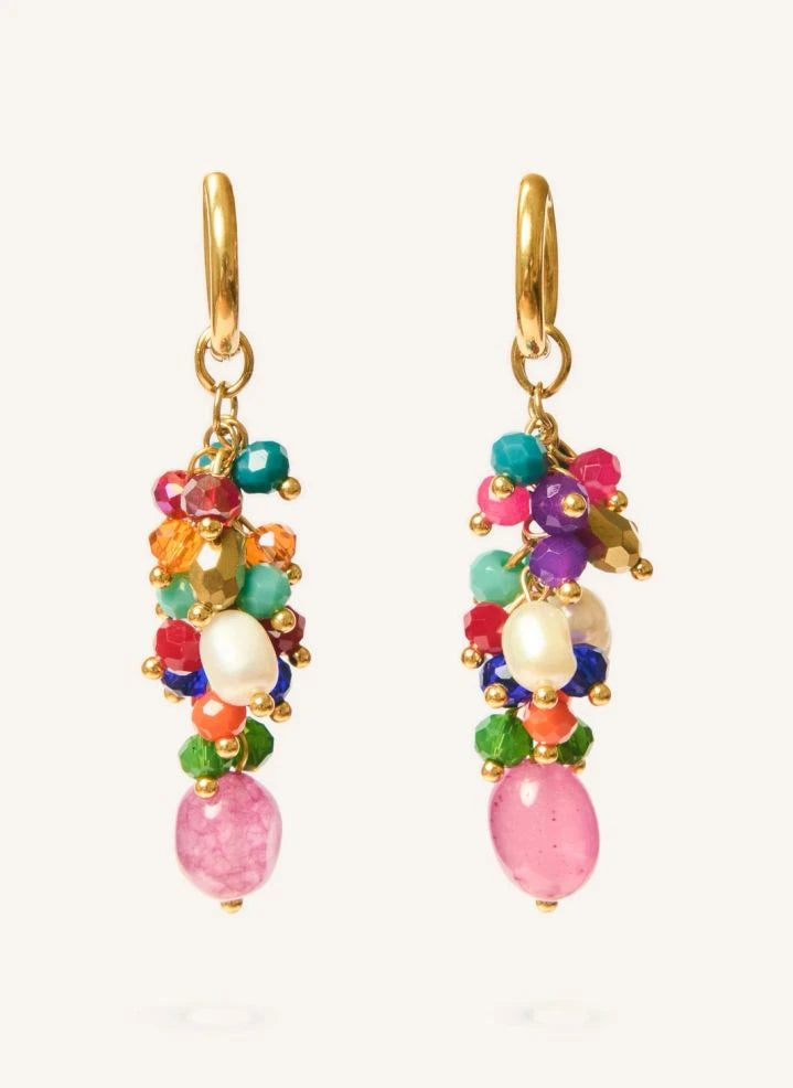 Palas - Pendientes Salsa | Multicolor