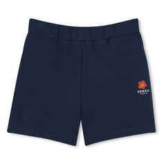 Kenzo - Flower Molton Pantalones Cortos | Azul Marino