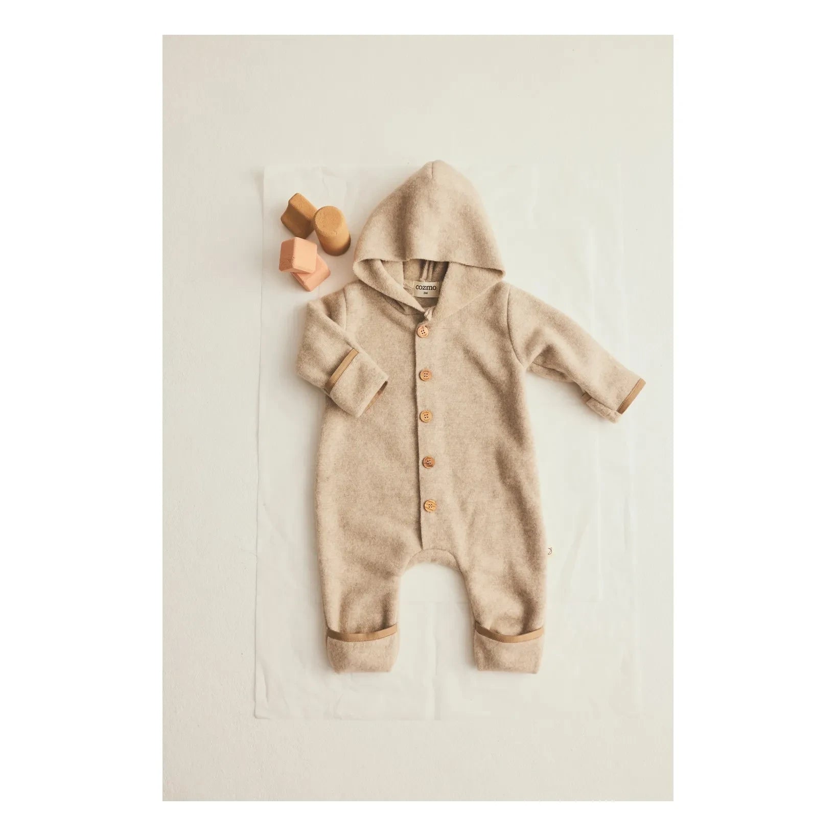 Cozmo - Mono Jade | Beige Heather