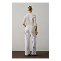 Camiseta de algodón orgánico Flavie de Soeur | Blanco