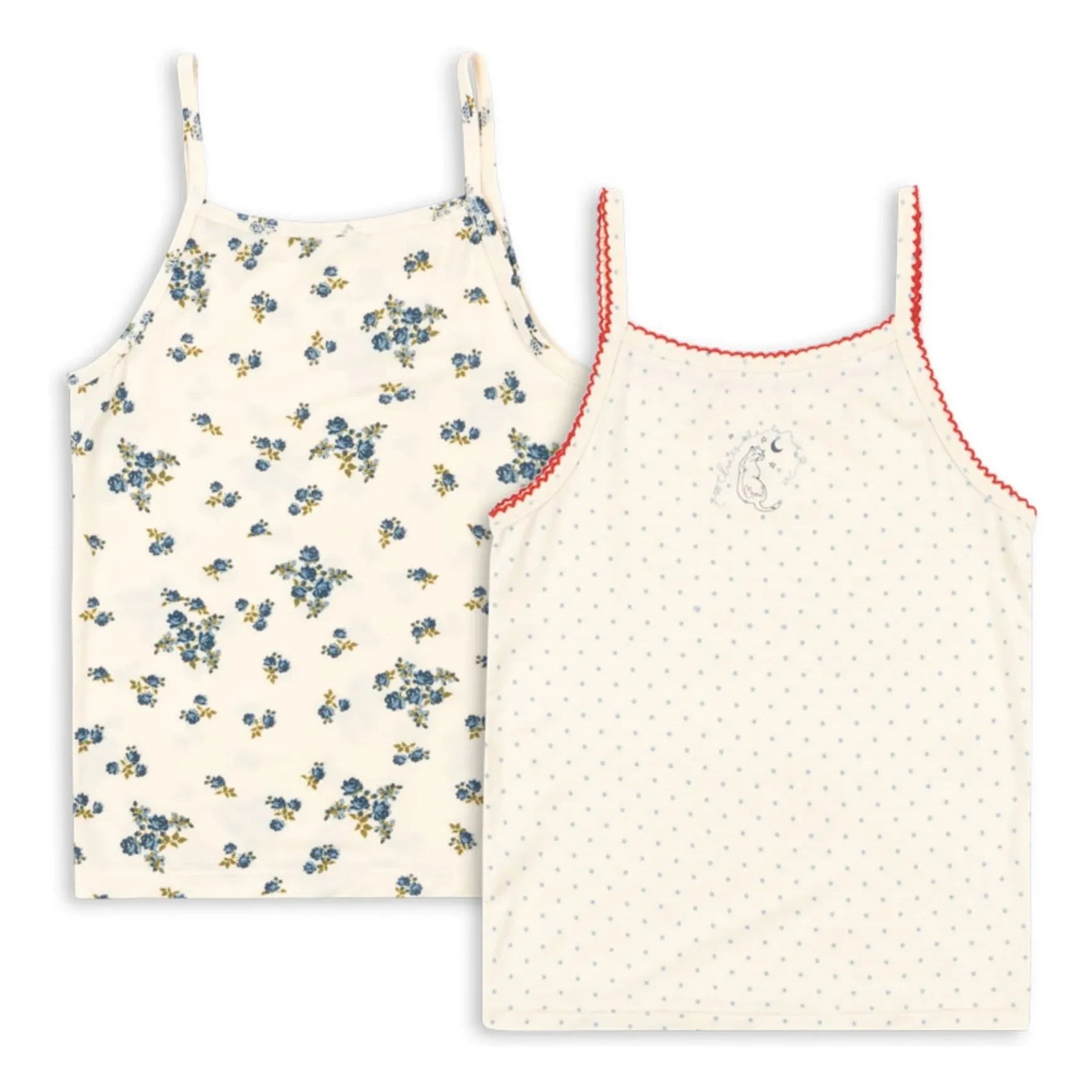 Konges Sløjd - Mímmi Pois - Pack de 2 camisetas de tirantes modales | Crudo