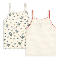 Konges Sløjd - Mímmi Pois - Pack de 2 camisetas de tirantes modales | Crudo