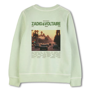 Zadig & Voltaire - Sweat Art Is Truth | Verde Claro