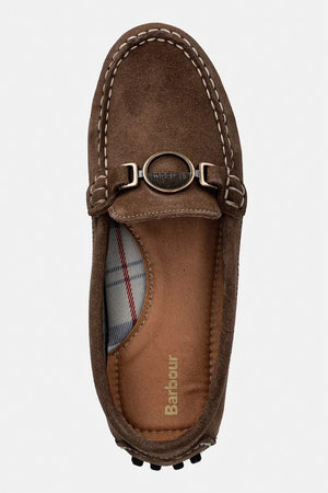 Mocasines de ante Laire de Barbour para mujer
