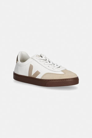 Zapatillas deportivas de cuero Veja Small Volley para niños