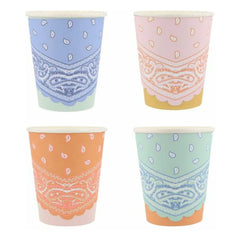 Meri Meri - Vasos del oeste - Set de 8