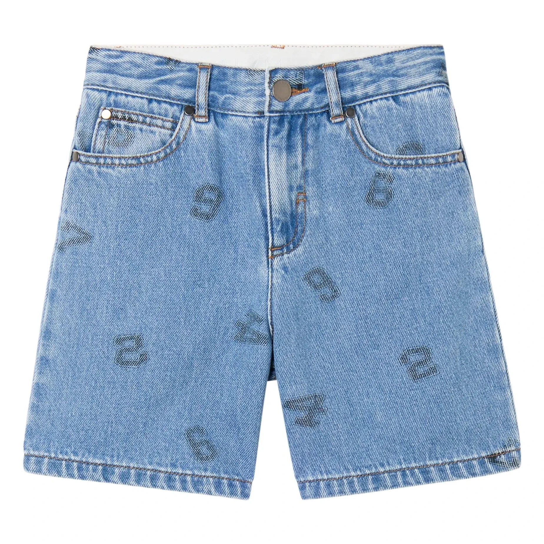 Stella McCartney Kids - Shorts vaqueros | Azul