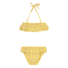 Bonton - Traje de Baño de 2 Piezas New Wave Fleuri | Amarillo