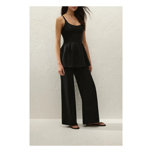 Faithfull the Brand - Pantalones de lino Syna | Negro