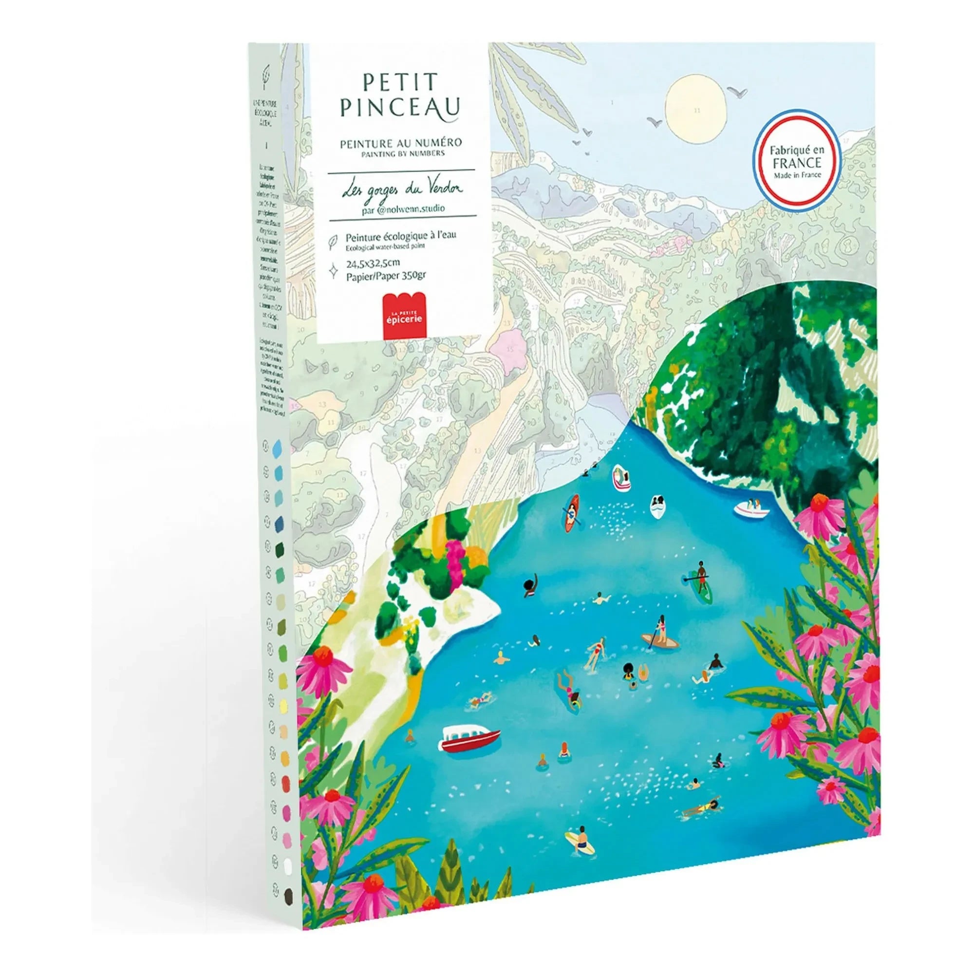La Petite Épicerie - Set de pintura Les Gorges du Verdon de Nolwenn Studio
