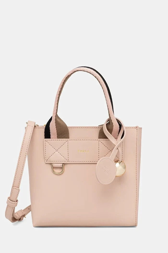 Bolso cruzado de piel Furla Divide It Mini Tote para mujer