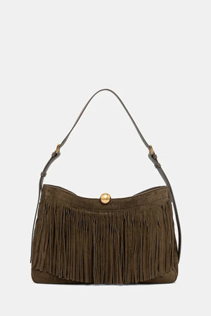 Bolso tote de ante Furla para mujer
