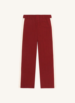 Tumble N'Dry - Adelie Pantalón Jogger de Algodón Orgánico | Burdeos