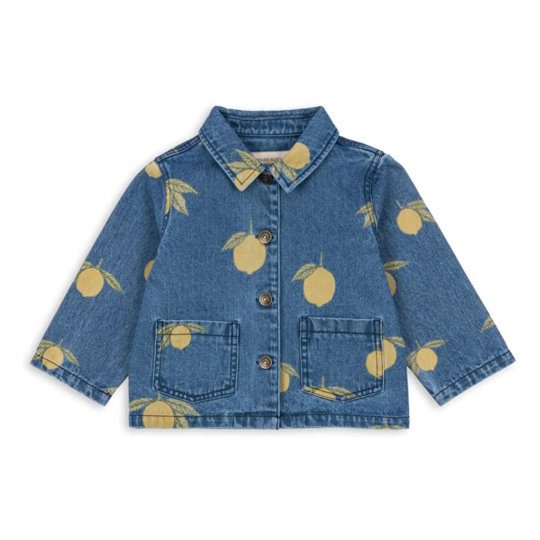 Konges Sløjd - Chaqueta vaquera Magot de algodón orgánico Limes | Azul