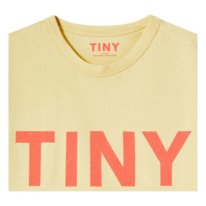 Tinycottons - Camiseta de algodón orgánico Tiny | Amarillo