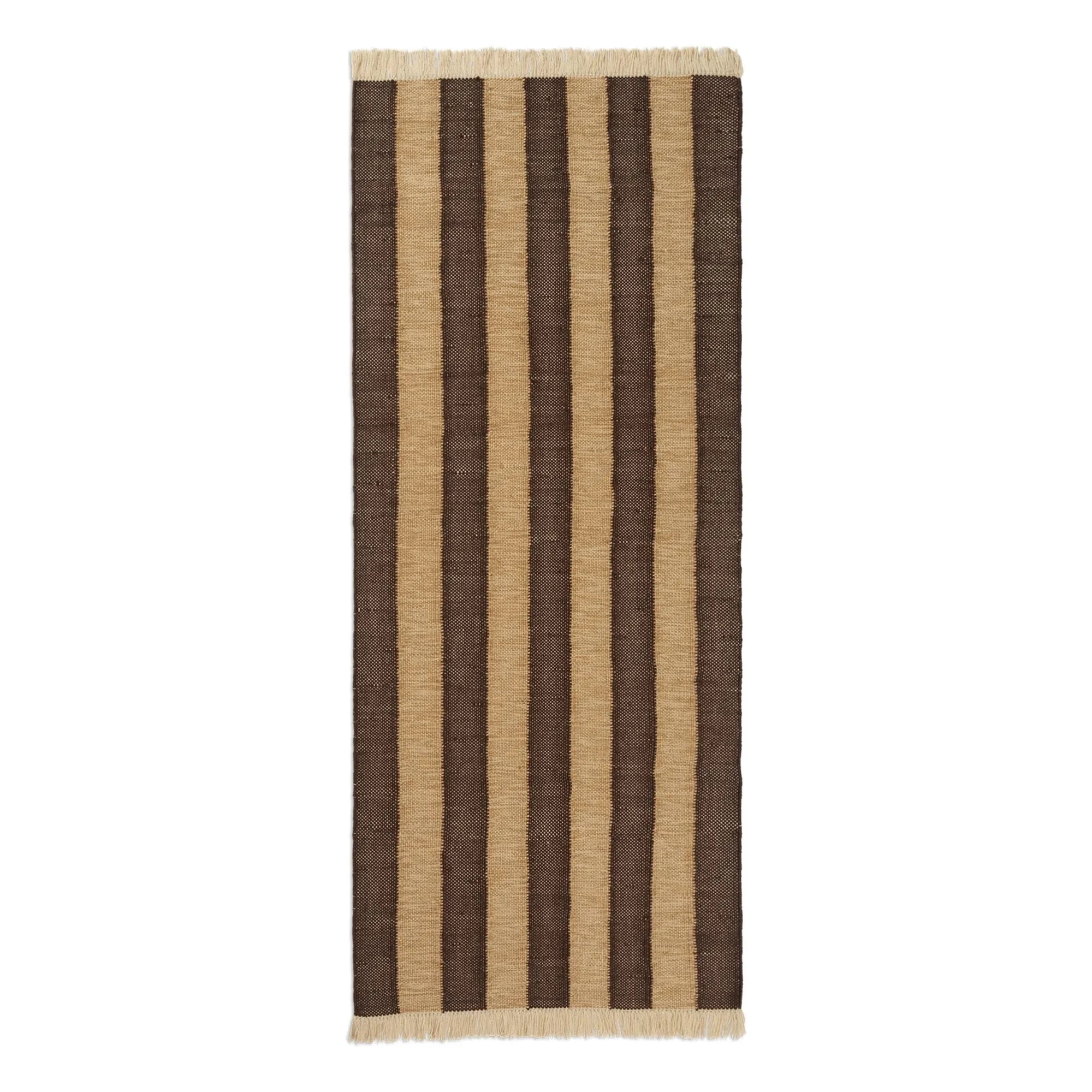 Ferm Living - Alfombras Ives | Chocolate