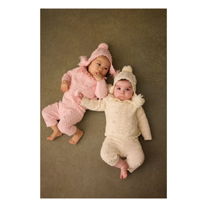 Louise Misha - Jersey Elvina con cuello con volantes | Rosa
