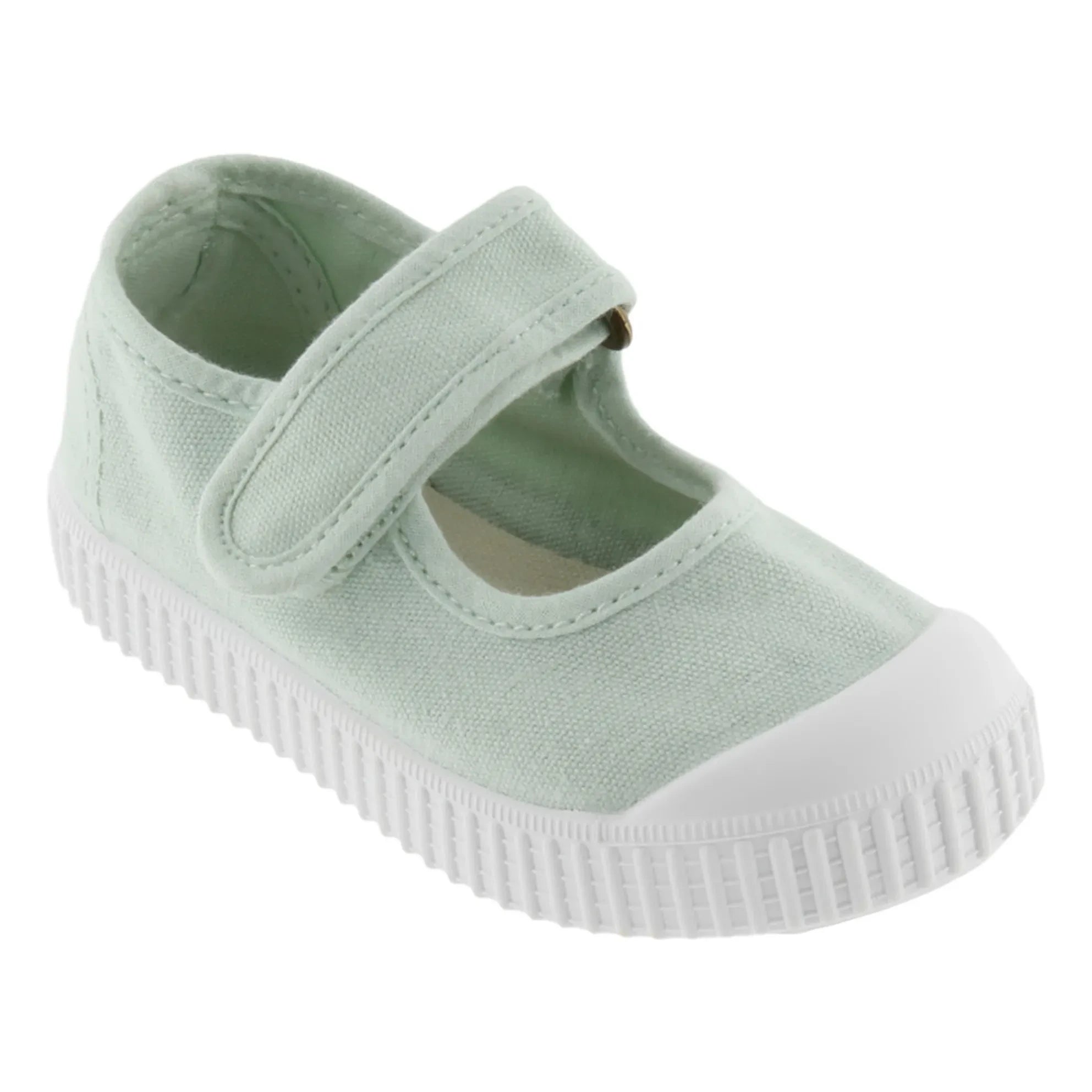 Victoria - Mercedes Tira Lona Zapatillas con Rayas | Agua