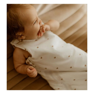 Saco de dormir reversible multitemporada Les Petites Billes - Vichy | Terracota