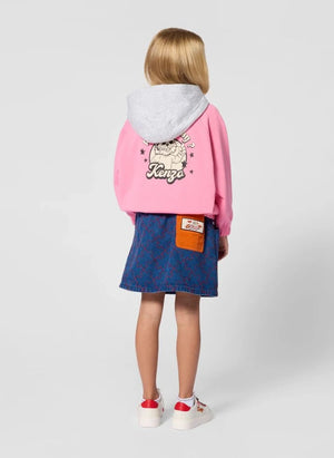 Kenzo - Falda denim con cintura elástica | Azul
