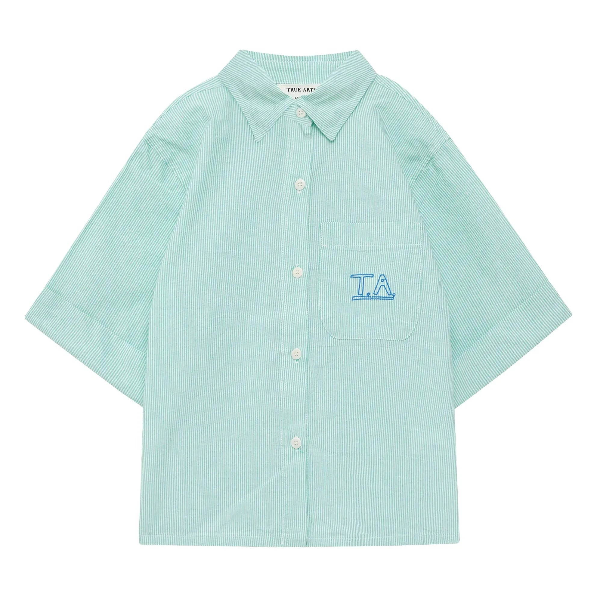 True Artist - Camisa Rayas N°6 | Verde