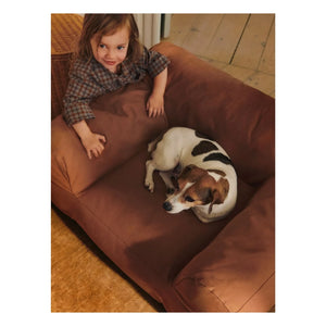 Ferm Living Kids - Puf Billow | Color mostaza