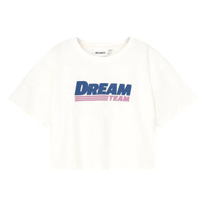 Cos I Said So - Camiseta Corta de Algodón Orgánico Dream Team | Blanco