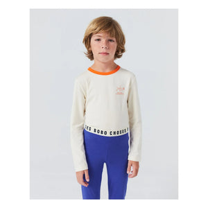 Bobo Choses - Pijama de modal y algodón orgánico con cocodrilo | Azul real