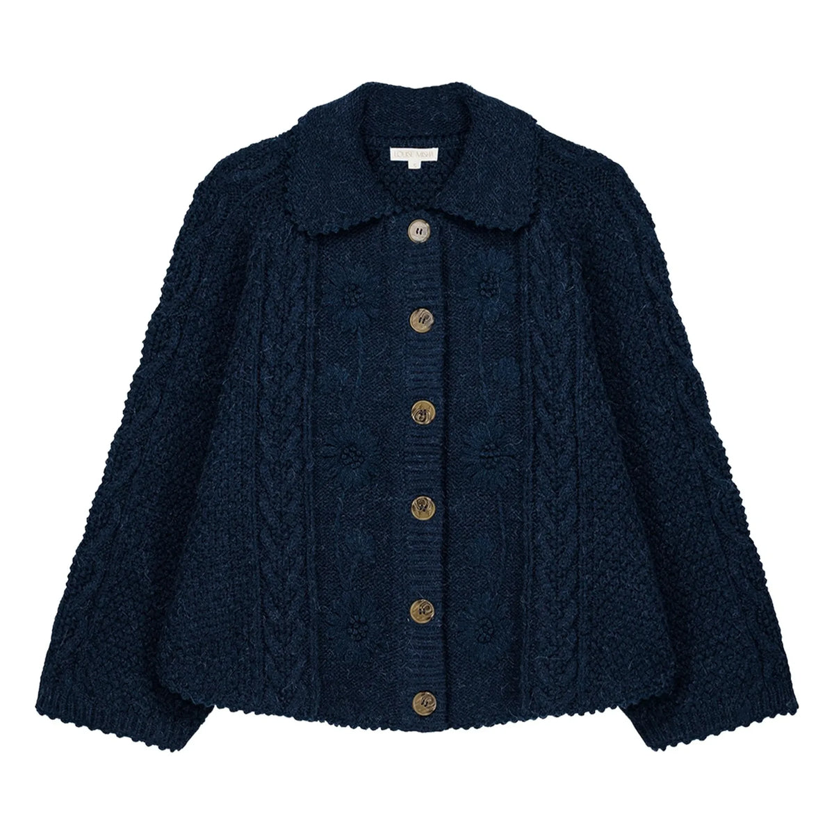 Louise Misha - Khellane Maille Pelerin - Colección Mujer | Azul Marino