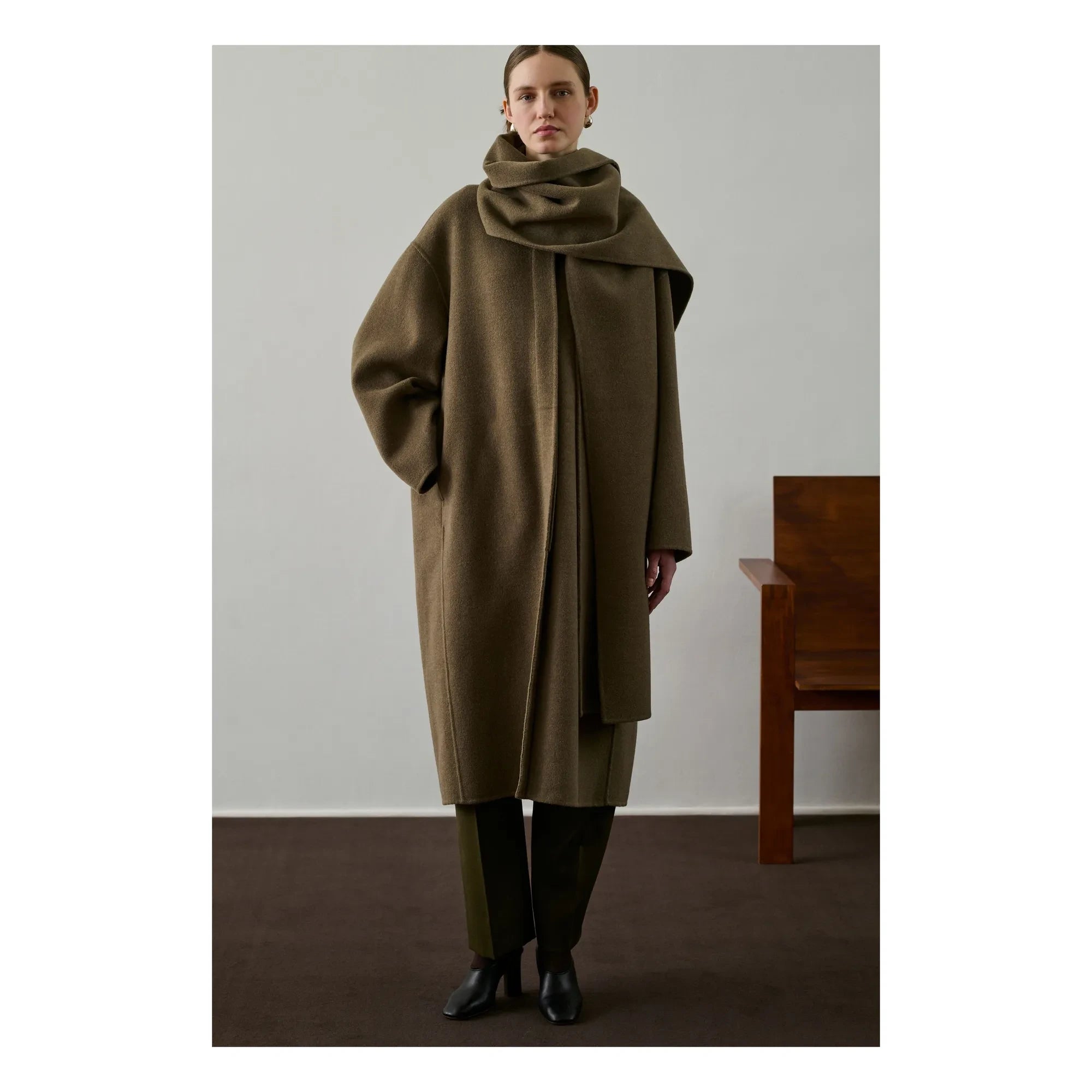 Soeur - Abrigo de lana Finn | Beige