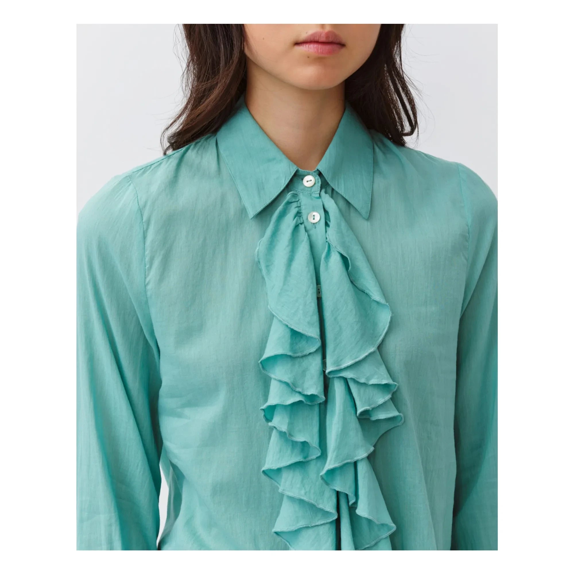 Diega - Camisa de lona | Aqua