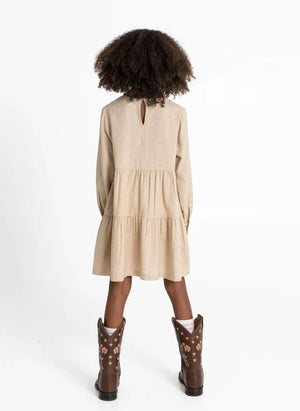 Hundred Pieces - Vestido Esperas Etoiles | Beige
