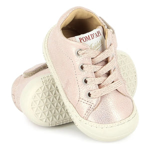 Pom d'Api - Botas con purpurina Yaka Walk | Rosa empolvado