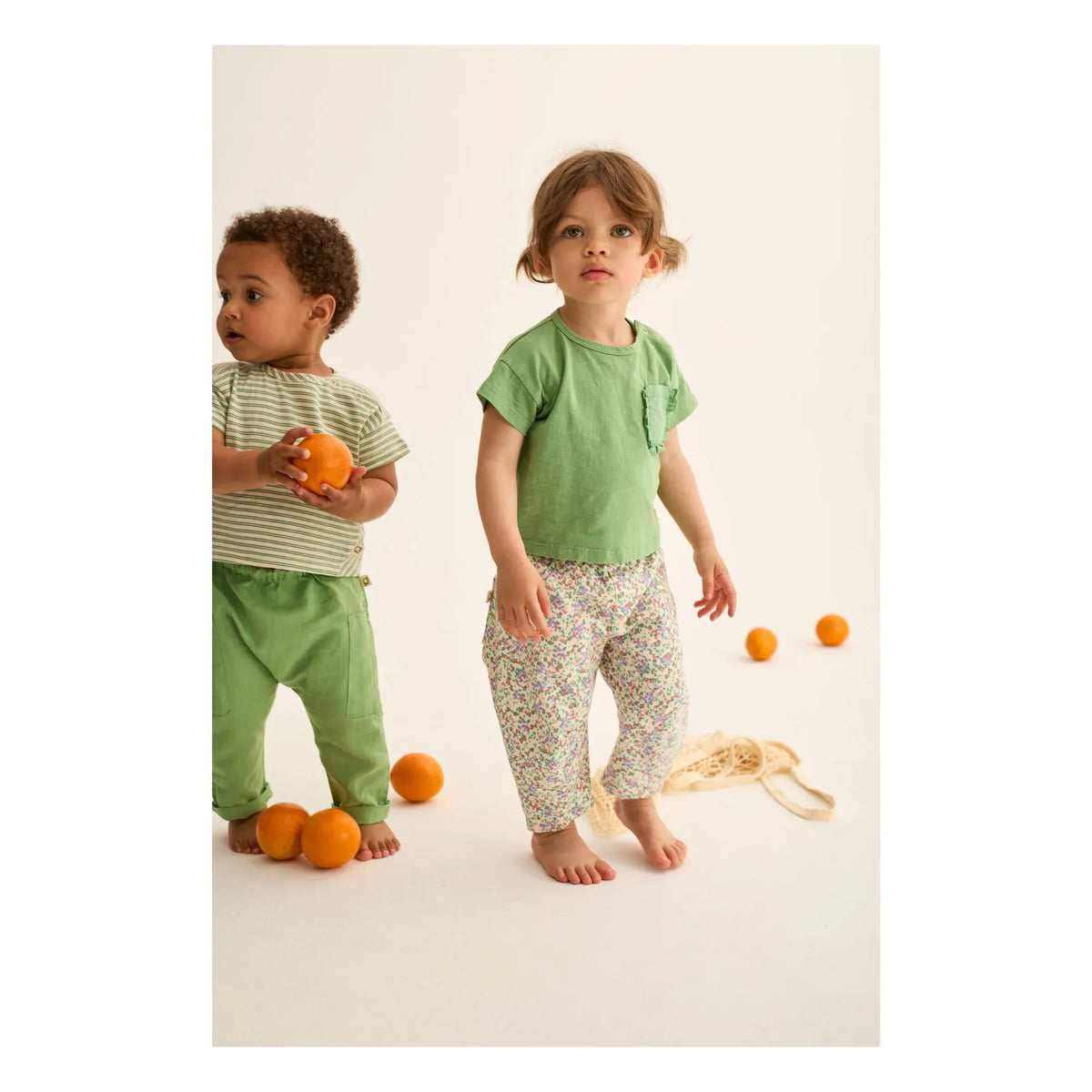 Cozmo - Pantalones Floreados Atenea | Crudo