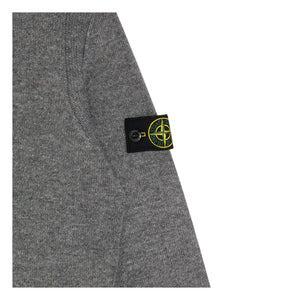 Stone Island - Jersey de lana con logo | Gris