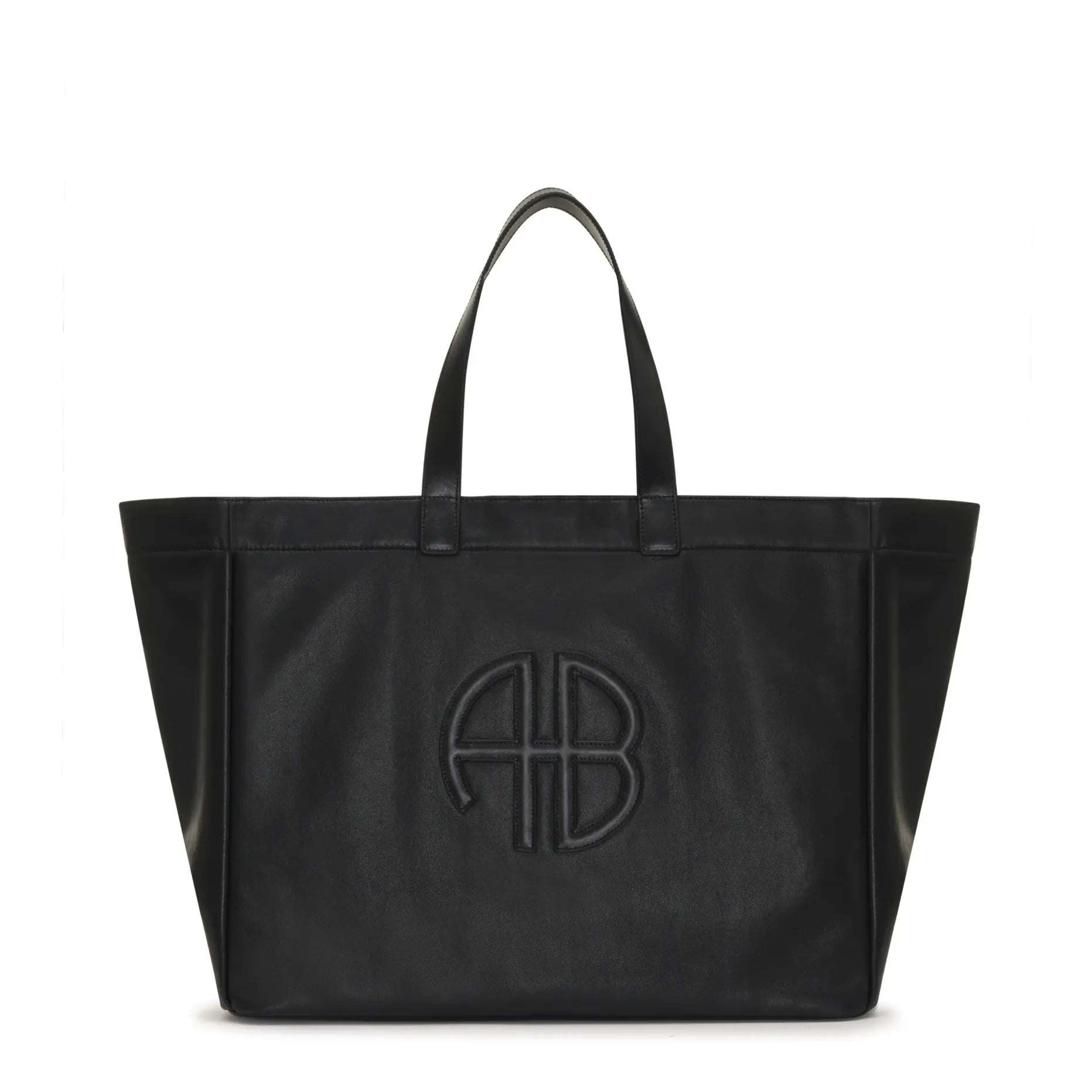 Anine Bing - Bolso shopper grande Rio Piel reciclada | Negro