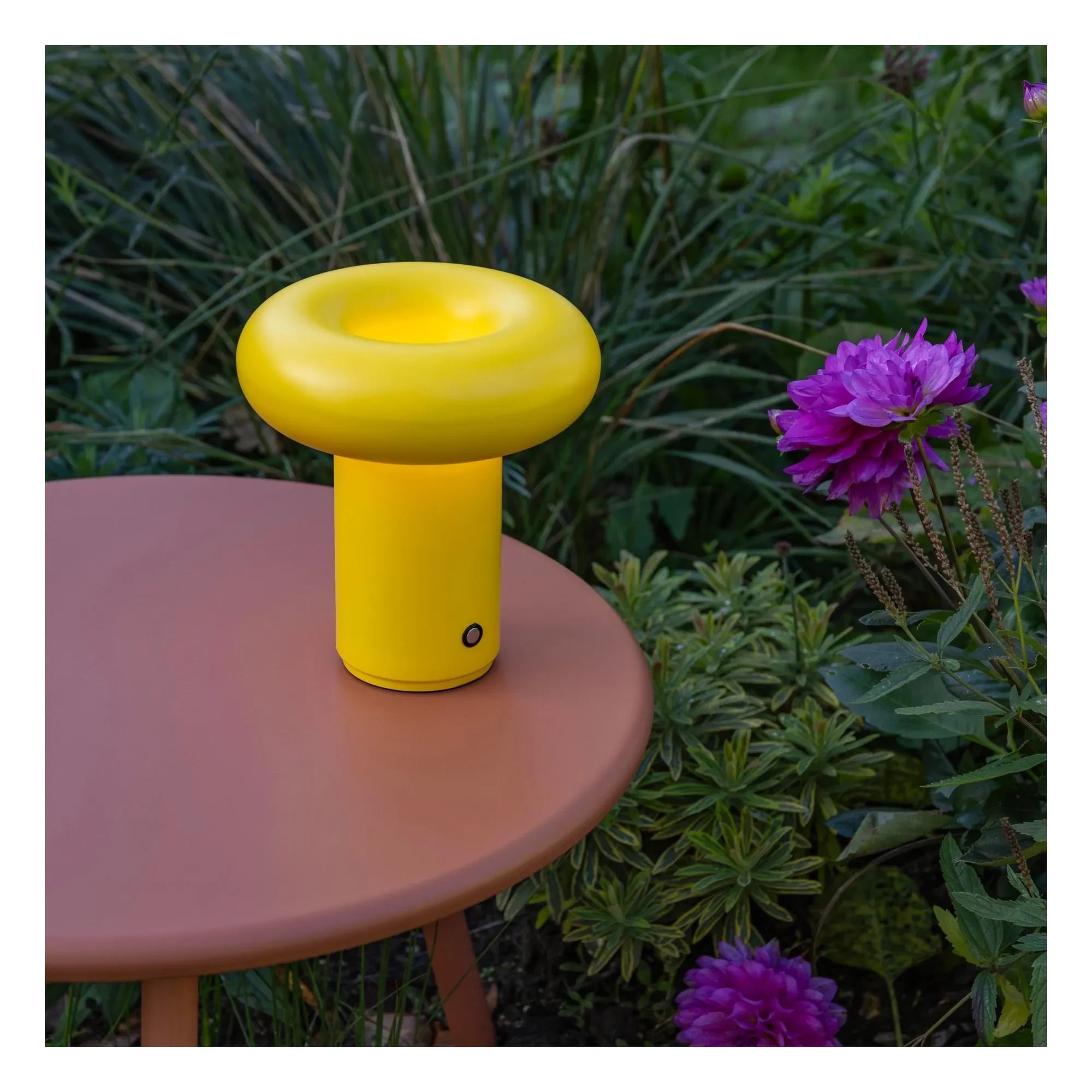 &Klevering - Lámpara portátil Glimpse | Amarillo